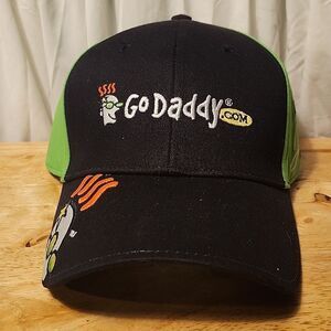 GoDaddy Indy Racing Danica Patrick Stretchfit Hat - New